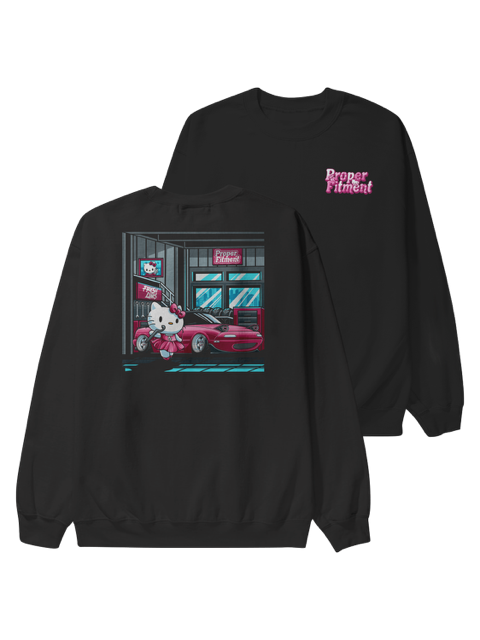 Kitty Garage Crew Neck